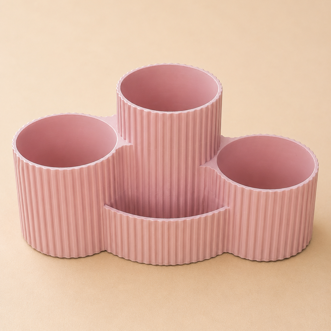 WANDA organizador de brochas de maquillaje Rosa — AMÜSA Colombia
